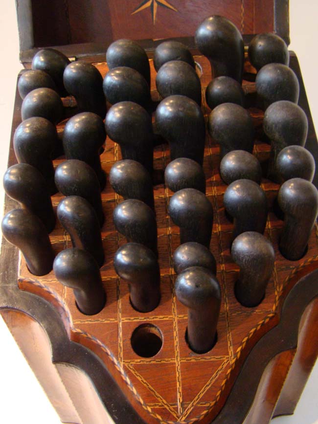 A fine 18th century Mahogany Knife or Cutlery box  circa 1780 — image 4